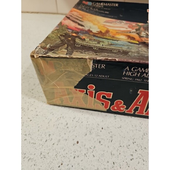 Axis & Allies Spring 1942 World At War Milton Bradley Gamemaster Series 1984 - Picture 3 of 16